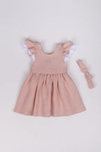 Load image into Gallery viewer, Aelia Dress- Rose Linen