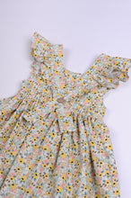 Load image into Gallery viewer, Thallo Dress- Yellow Bloom (Επιλογή Υφασμάτων)