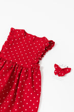 Load image into Gallery viewer, Zoe Dress- Red Polka Dot (Επιλογή υφασμάτων)
