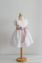 Load image into Gallery viewer, Chara Dress- Rose linen
