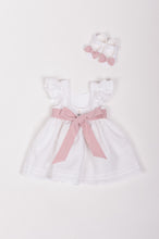 Load image into Gallery viewer, Chara Dress- Rose linen
