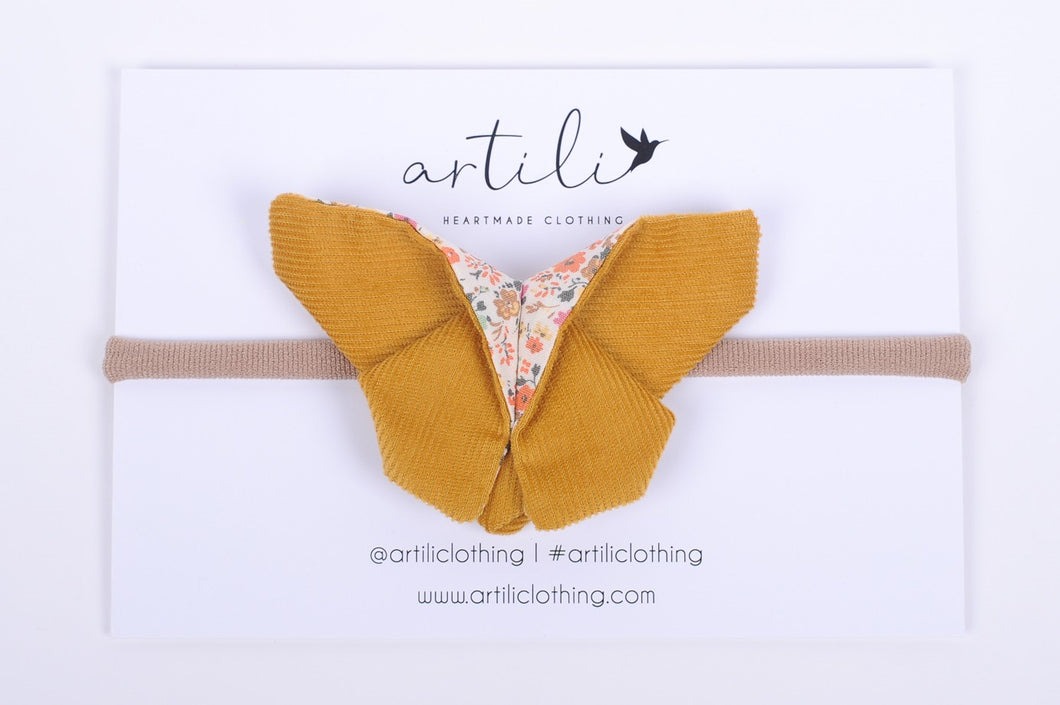 Artili Butterfly- Autumn Garden/Gold