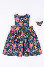 Load image into Gallery viewer, Amaryllis Dress- Midnight Bloom (Επιλογή υφασμάτων)
