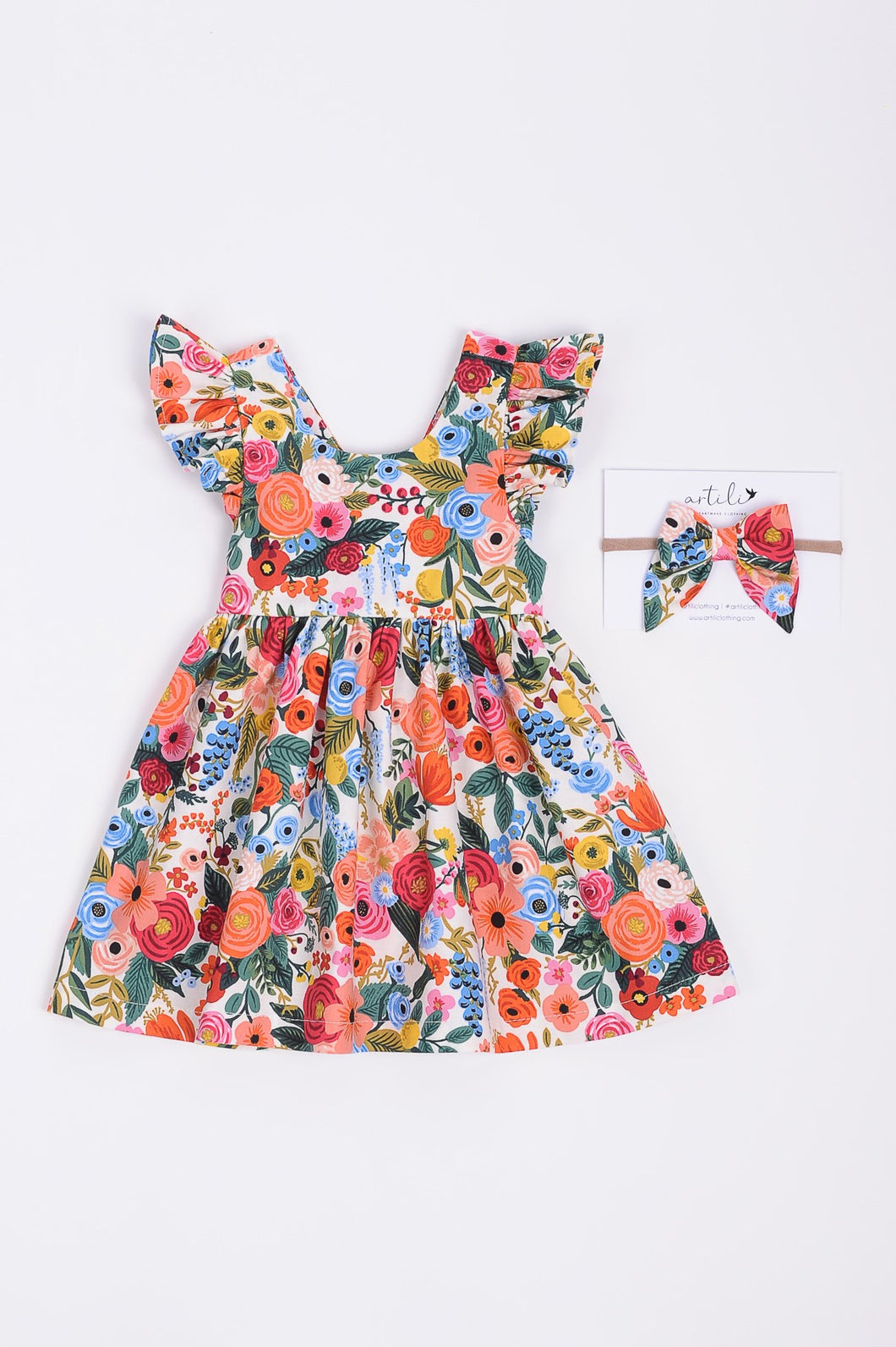 Thallo Dress- Summer Garden (Επιλογή Υφασμάτων)