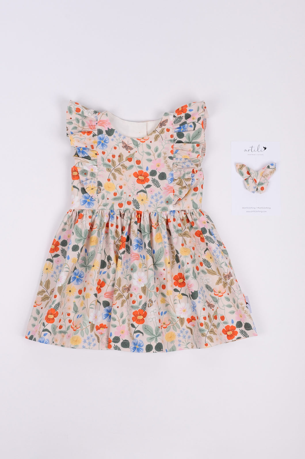 Alkioni Dress- Rose Wild Bouquet